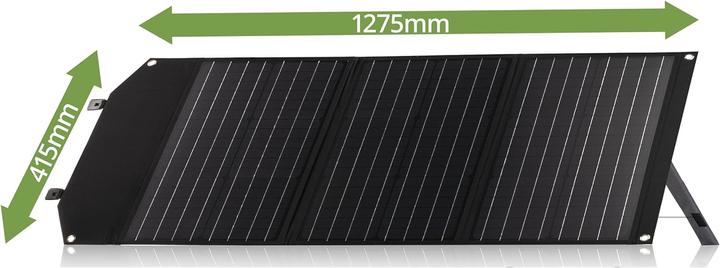 Actual product image Bresser Mobile solar charger 60 Watt with USB and DC output (60 W)