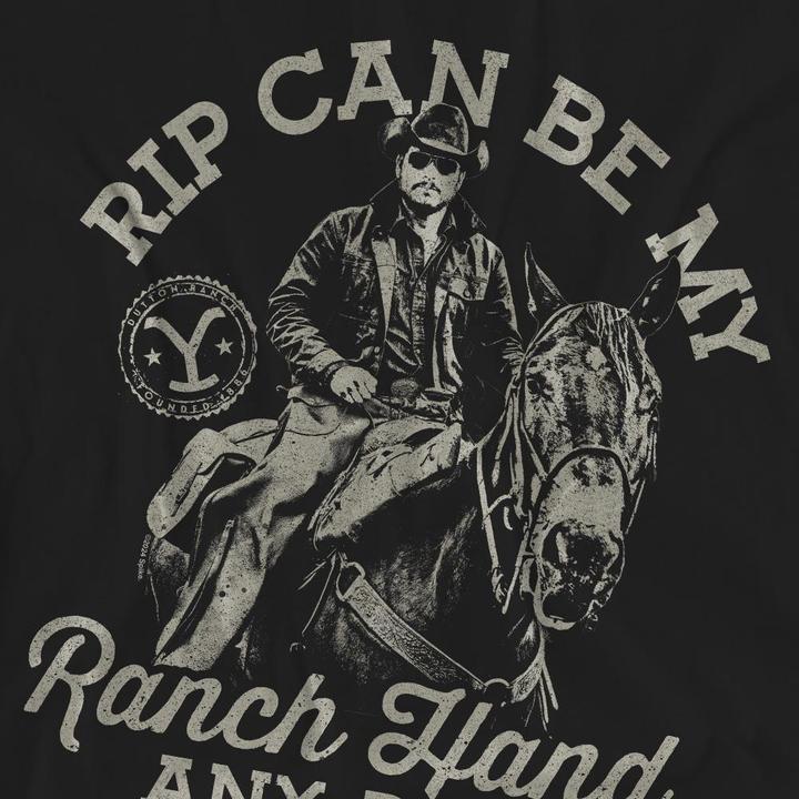 Immagine prodotto Yellowstone Rip Can Be My Ranch Hand Maglietta Adulto Unisex (M)
