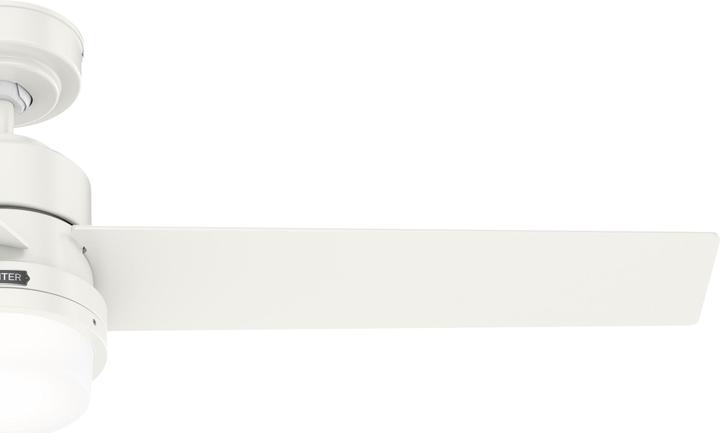 Produktbild Hunter Fans Deckenventilator Greenville Weiss mit Licht (39 dB)