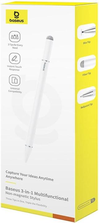 Actual product image Baseus Smooth Writing III stylus Non-magnetic version (white)