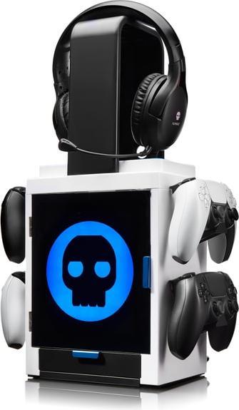 Actual product image Numskull - Meuble de rangement lumineux inspiré du logo pour gamer (PS5)