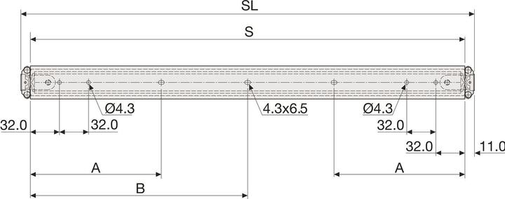 Actual product image Accuride Ball bearing full extension slides Dual 3630
