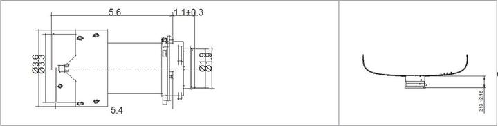 Actual product image NEC Objektiv NP12ZL f. PA600X/PA550W/PA500U (Lens)