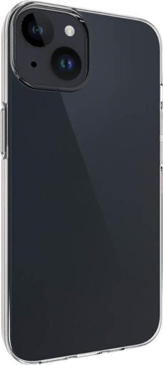 Actual product image Cover-Discount iPhone 15 - Glossy Silicone Case transparent (Apple iPhone 15)