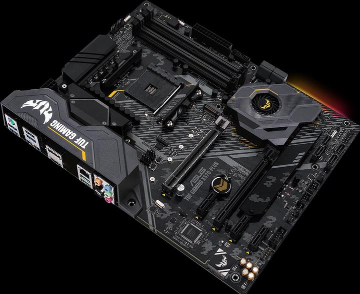 Actual product image ASUS TUF Gaming X570-Plus (AM4, AMD X570, ATX)