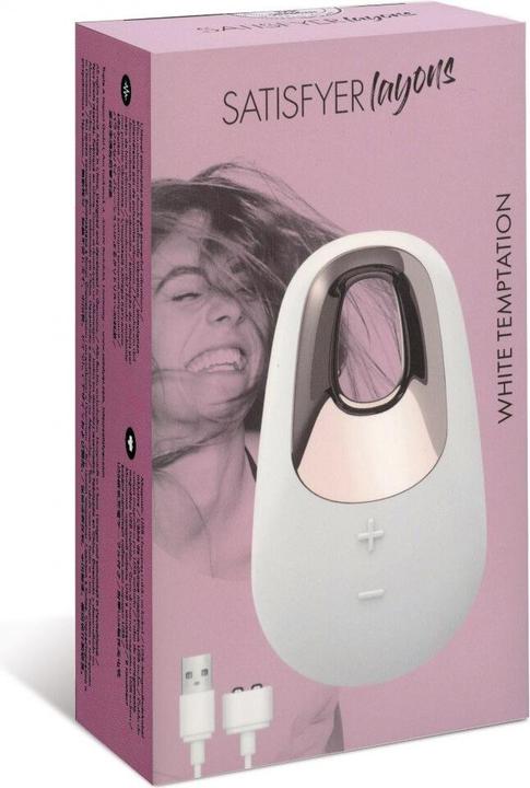 Actual product image Satisfyer white temptation