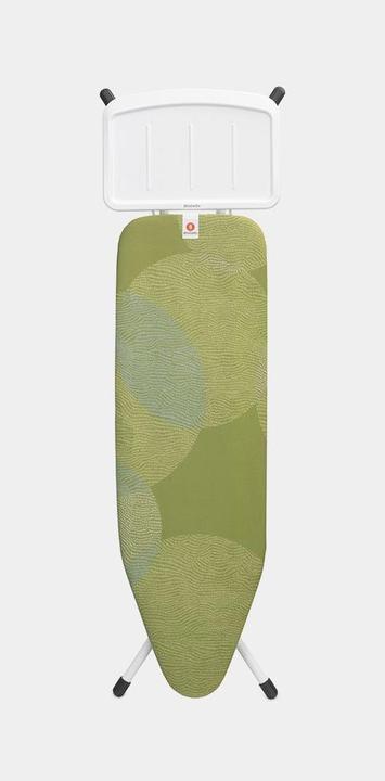Actual product image Brabantia Ironing board with steam station shelf Calm Rustle 124 x 38 cm (124 x 38 cm)