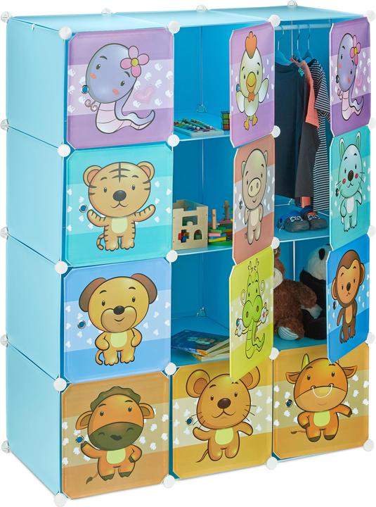 Actual product image Relaxdays Boltless shelving