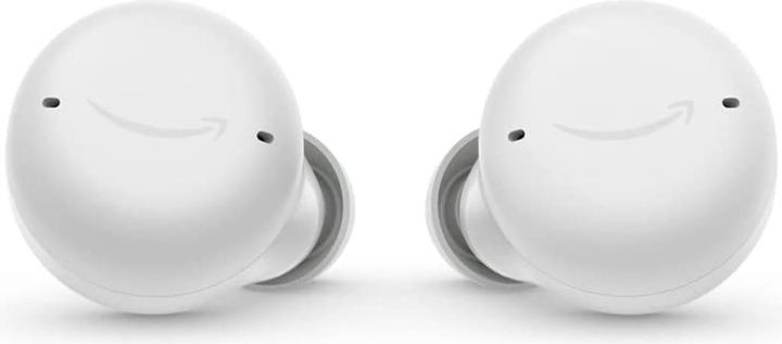 Produktbild Amazon Echo Buds 2. Gen. Kabellose Ohrhörer, aktive Geräuschunterdrückung, Alexa - Weiss (ANC, 12 h, Kabellos)