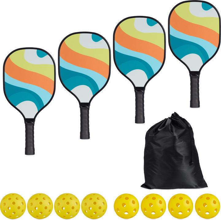 Relaxdays Pickleball Set