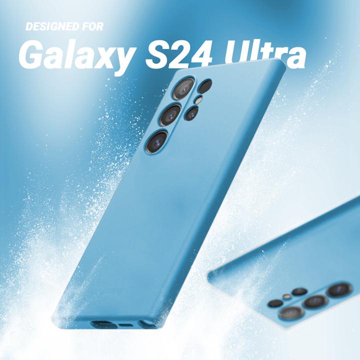 Produktbild Crong Color Cover - Hülle für Samsung Galaxy S24 Ultra (blau) (Samsung Galaxy S24 Ultra)