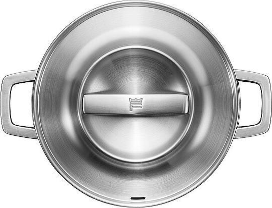 Actual product image Fiskars Norden Steel casserole, 5l, uncoated (Pot, Stainless steel)