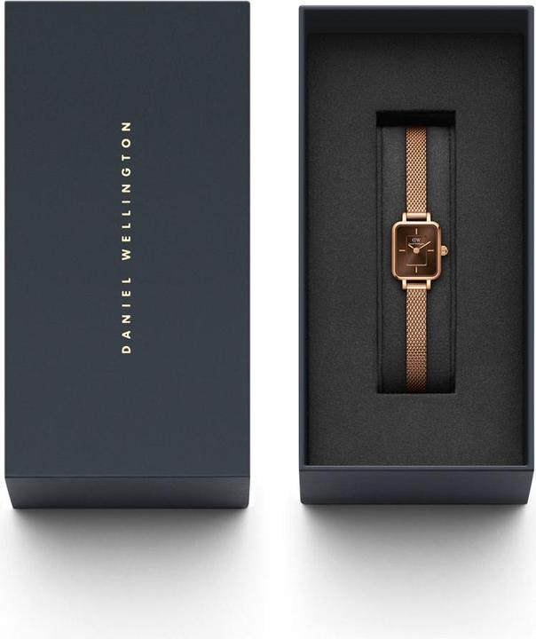 Produktbild Daniel Wellington Quadro Mini Melrose Amber Rose Gold (Analoguhr)