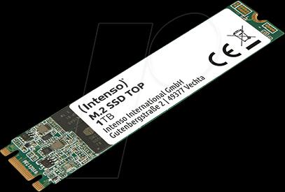 Actual product image Intenso top performance (1000 GB, M.2 2280)
