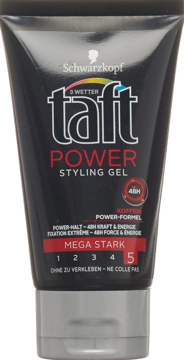 Schwarzkopf Taft Power Caffeina (Gel per capelli, 150 ml)