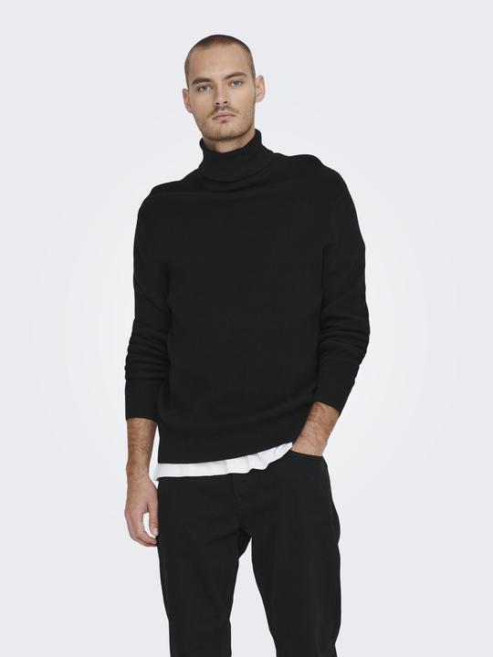Produktbild Only & Sons High Neck Strickpullover (M)