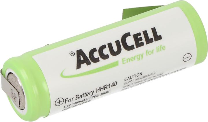 Produktbild AccuCell Akku 4/5AA mit Lötfahne U-Form (1 Stk., 4/5 AA, 1400 mAh)