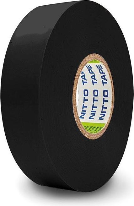 Actual product image Nitto INSULATING TAPE - BLACK - 19 mm x 10 m (19 mm)