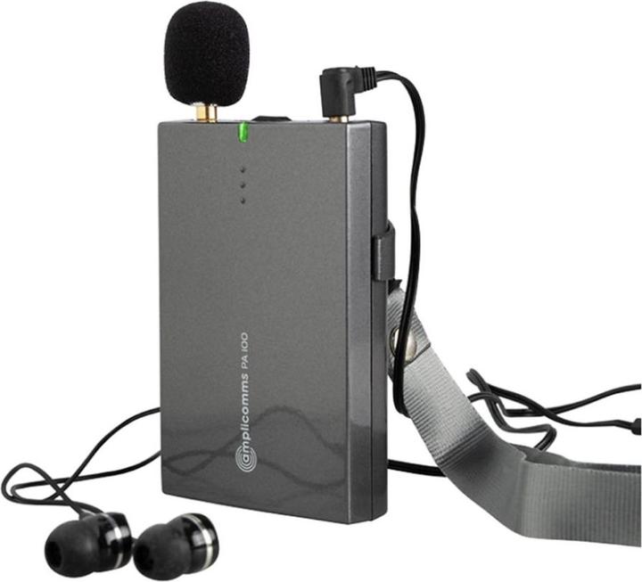 Produktbild Audioline Hörverstärker mit Richtmikrofon (Klangregelung, Mikrofon, Bass Boost, USB-DAC)