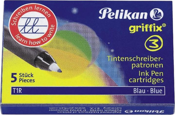 Produktbild Pelikan Rollerpatronen Griffix (Gelmine, Blau, 1 mm)