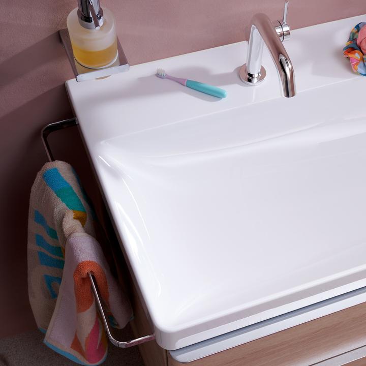 Produktbild hansgrohe Xelu Q Waschtisch, 1200x480, wandhängend, ohne Überlauf, Weiss, 61 (480 mm, 1200 mm)