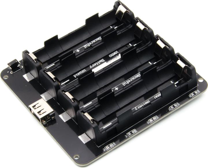 Produktbild Purecrea 4x18650 Lithium Batterie Shield 5V 3A / 3V 1A