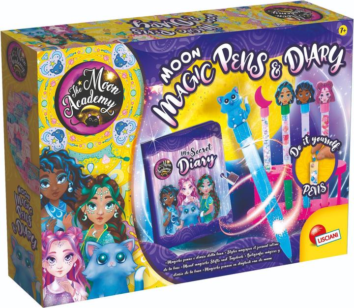 Image du produit Lisciani L'Académie De La Lune Stylos Et Agenda Magiques De La Lune