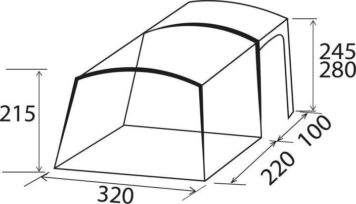 Image du produit Brunner Awning Trails HC (Auvent, 18 kg, 1 personne)