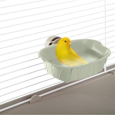 Actual product image IMAC Baignoire pour oiseau, plastique recyclé, 14.2 x 8.5 x 4.2 cm