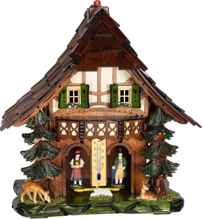 Produktbild Trenkle Wetterhaus aus dem Schwarzwald mit Holzfiguren