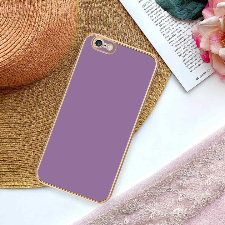 Produktbild Cadorabo Hülle für Apple iPhone 6 / 6S im TPU mit Kameraschutz LM130 Style (Apple iPhone 6)