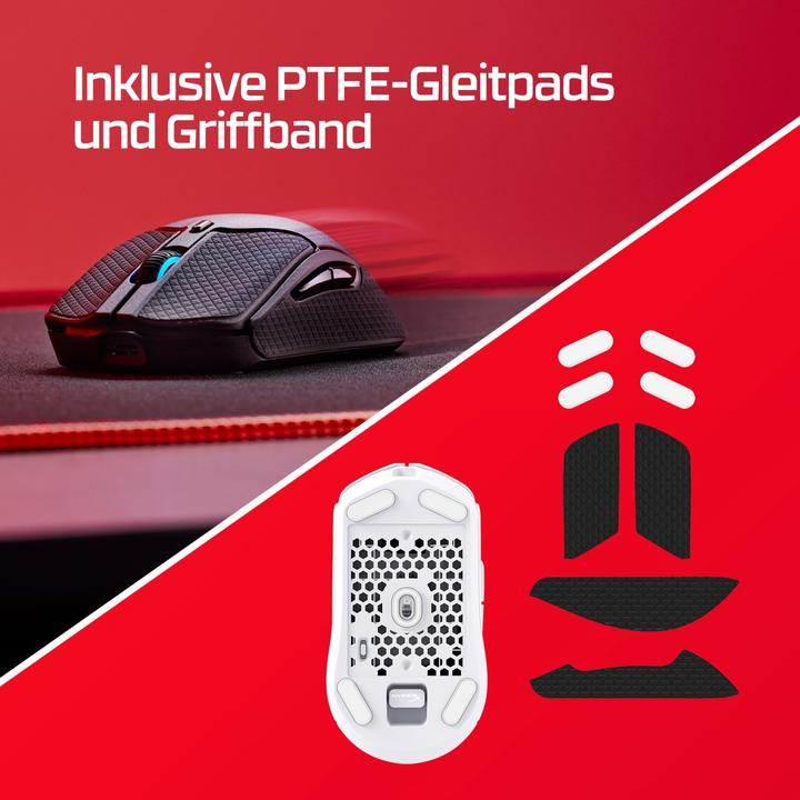 Immagine prodotto HyperX Pulsefire Haste 2 (Senza fili, Cablato)
