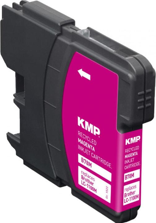 Produktbild KMP B78M Tintenpatrone kompatibel m. Brother LC-1100 M (M)