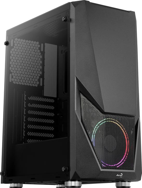 Produktbild AeroCool Zauron Saturn FRGB-G-BK-v1 (ATX)
