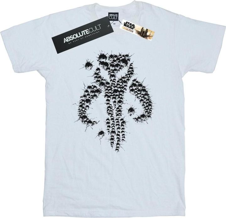 Image du produit Star Wars - T-shirt THE MANDALORIAN BLASTER SKULL - Homme (L)