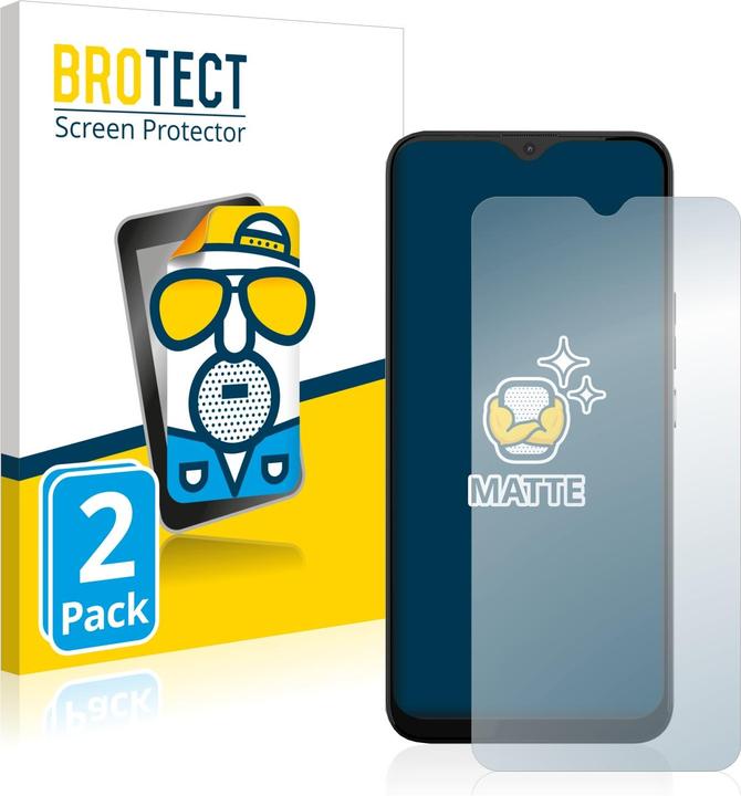 Produktbild BROTECT Entspiegelungs-Schutzfolie Displayschutz Matt (2 Stück, Gigaset GS5 lite)