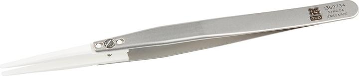Rs Pro Ceramic replaceable tip tweezers 140mm