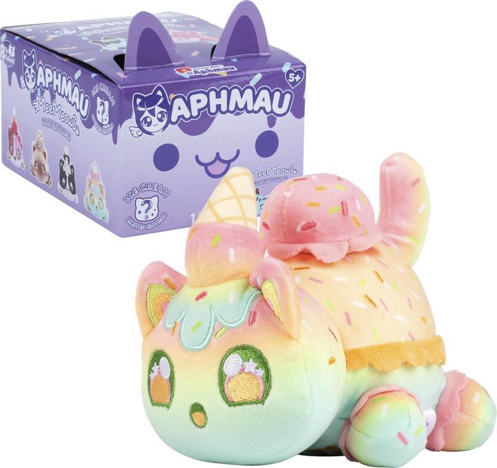 Productafbeelding Aphmau 15Cm Mystery Meemeow Plüsch - Ice Cream (15.24 cm)