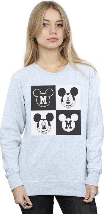 Produktbild Disney Mickey Mouse Smiling Squares Sweatshirt (S)