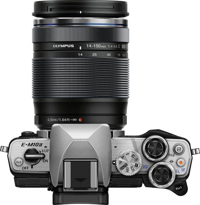 Actual product image Olympus OM-D E-M10 II Kit (14 - 150 mm, 16.10 Mpx, Micro Four Thirds)