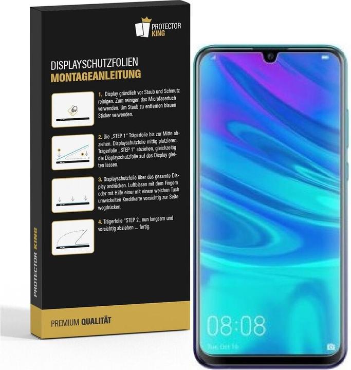 Produktbild Protectorking 4x Premium Displayschutzfolie 3D KLAR (4 Stück, Huawei P Smart)