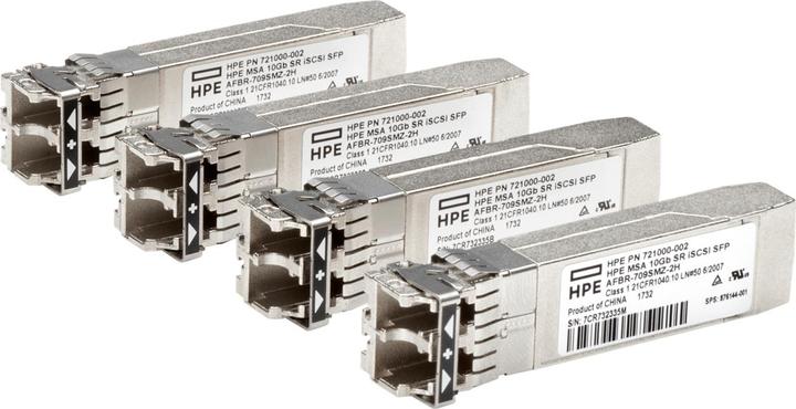Actual product image HP SFP+ Module C8R25B Pack of 4