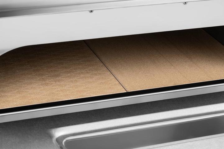 Produktbild Royal Catering Gastro Pizzaofen Flammkuchenofen Pizza Backofen 8 Pizzen 2 Kammern 455 °C
