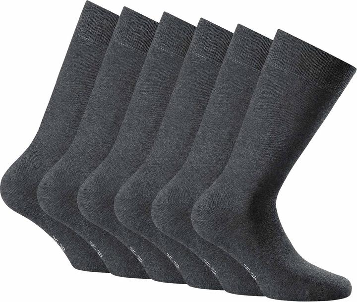 Actual product image Rohner Socks Business Comfortable cotton II 6-pack (pack of 6, 35 - 38)