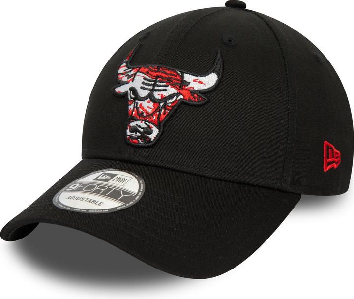 Actual product image New Era 9Forty Strapback Cap - Infill Chicago Bulls