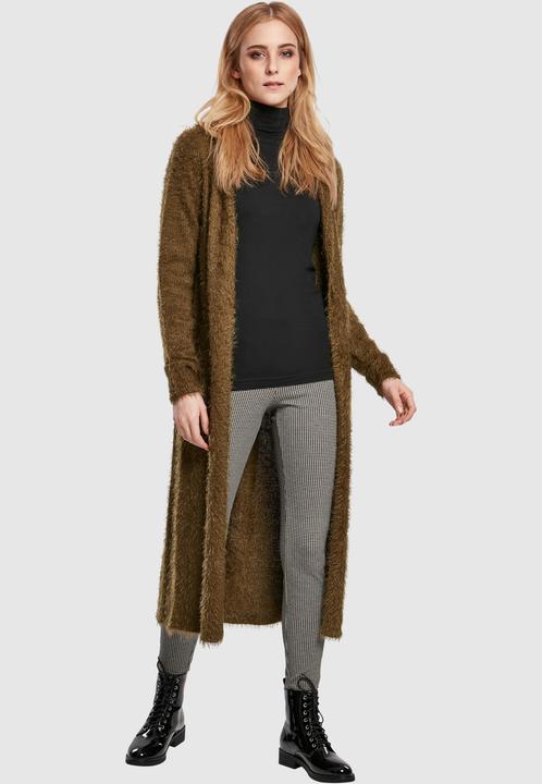 Image du produit Urban Classics Cardigan femme à capuche en plumes (XS)