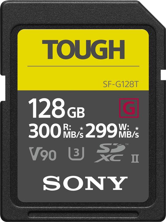Sony SF-G Tough SDXC UHS-II (128 GB, SDXC, U3, UHS-II)