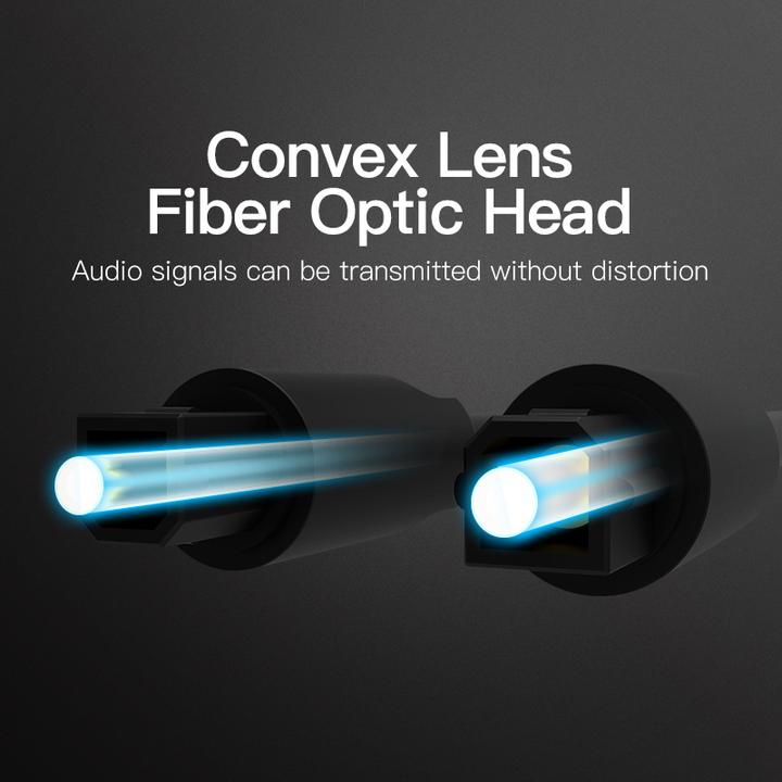 Actual product image Vention Optical Fiber Audio Cable (3 m, Optical)