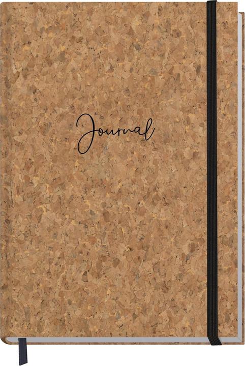 Produktbild paper&you Journal dotted A5 Kork (15 x 21 cm, Harter Einband)