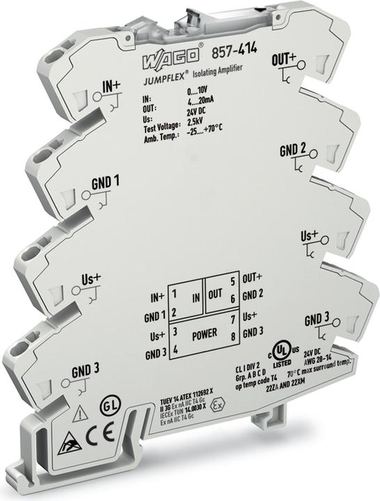 Actual product image Wago Isolation amplifier (Booster)